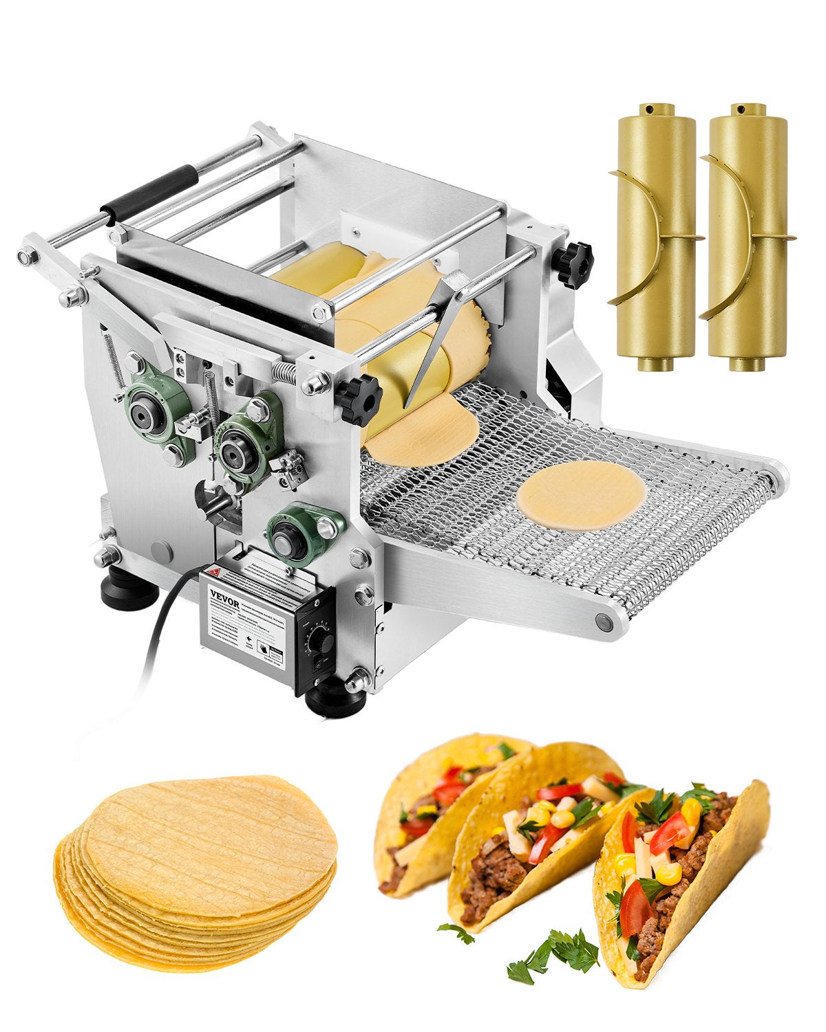 VEVOR Electric Tortilla Maker, Automatic Corn Tortilla Making Machine by Lemon Thalassa