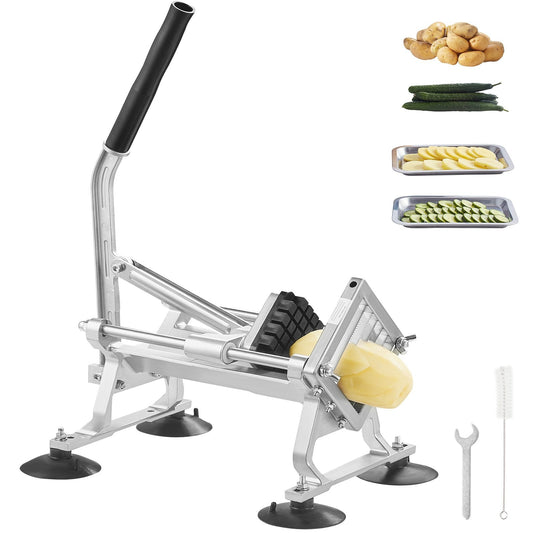 VEVOR Commercial Vegetable Slicer, 1/2 inch Fruit Slicer, Stainless by Lemon Thalassa