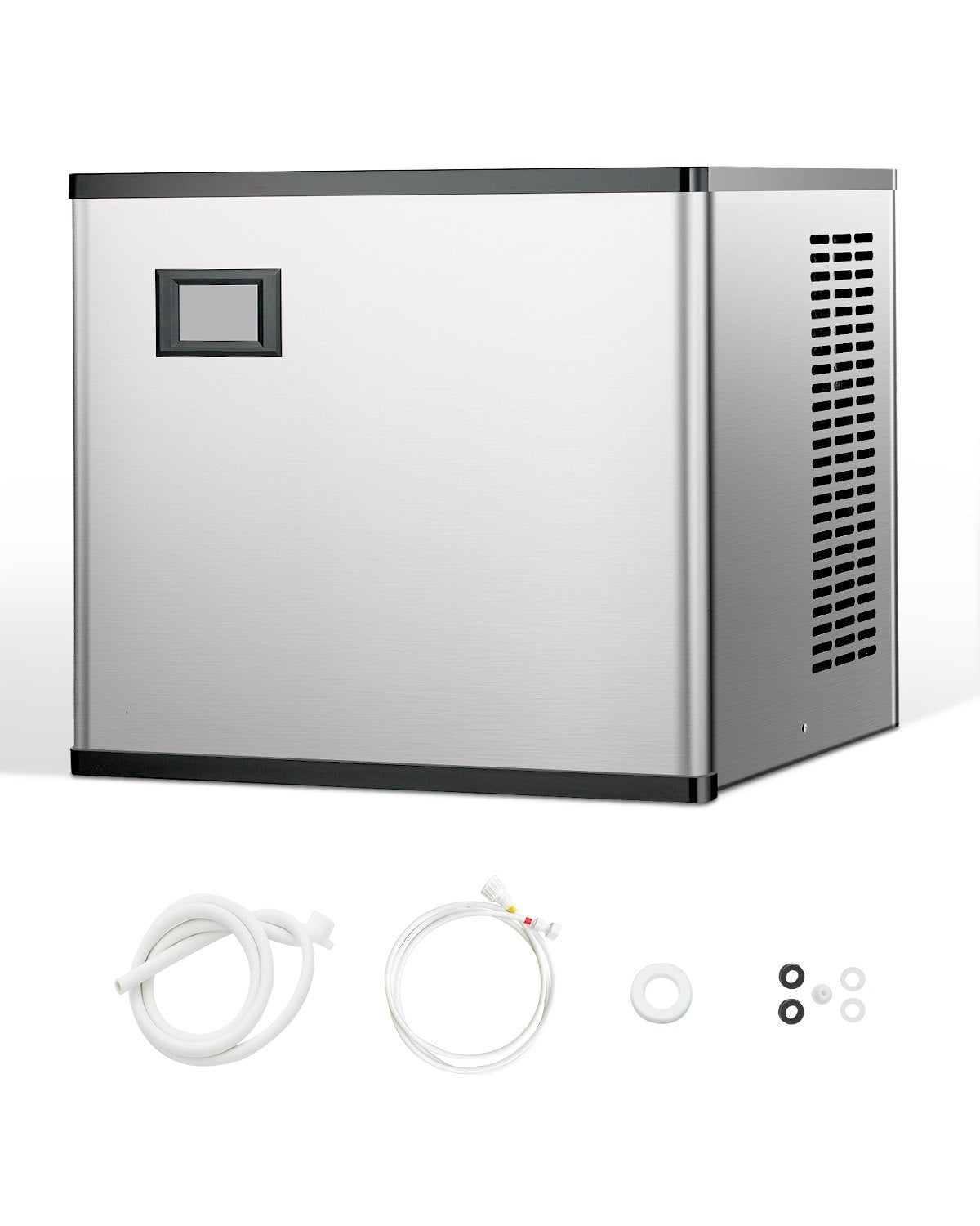 VEVOR Commercial Ice Maker 300 lbs/24 h Self-Cleaning Ice Machine - by Lemon Thalassa