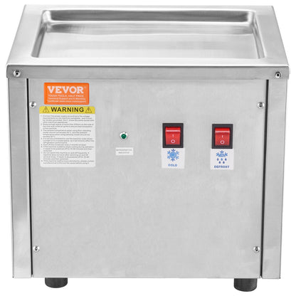 VEVOR Fried Ice Cream Roll Machine, 11" x 9.5" Stir-Fried Ice Cream by Lemon Thalassa