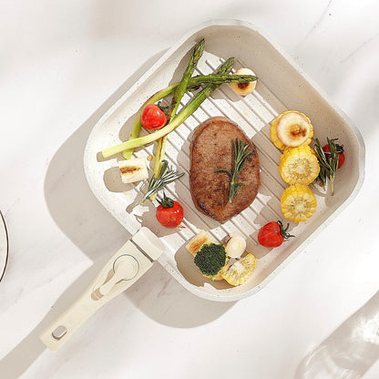 VEVOR 17 Piece Pots and Pans Set Nonstick, Detachable Handle Cookware, by Lemon Thalassa