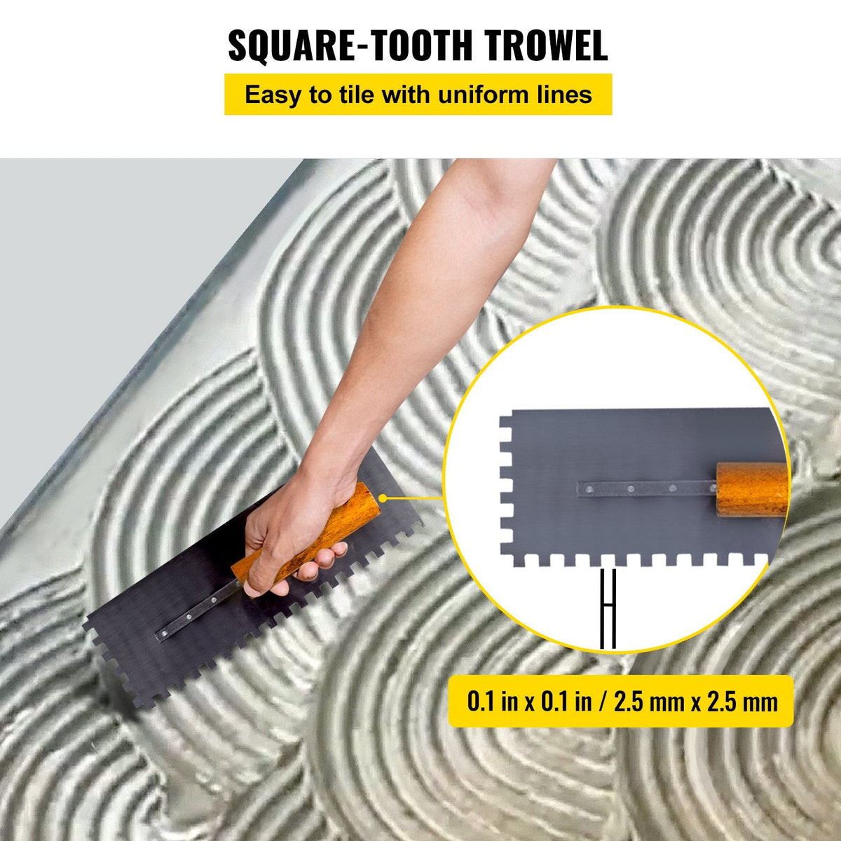 VEVOR Shower Curb Kit, 48\"x72\" Watertight Shower Curb Overlay with by Lemon Thalassa
