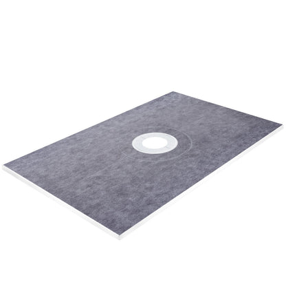 VEVOR Shower Curb Kit, 48\"x72\" Watertight Shower Curb Overlay with by Lemon Thalassa