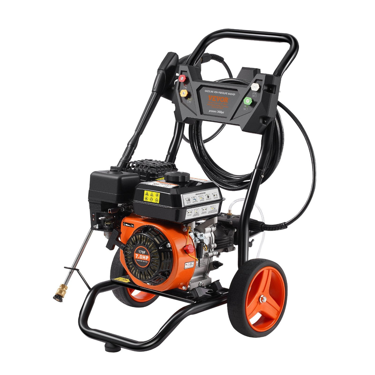 VEVOR Gas Pressure Washer, 3400 PSI 2.6 GPM, Gas Powered Pressure by Lemon Thalassa