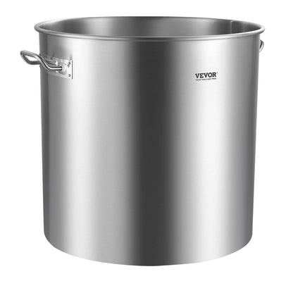 VEVOR Stainless Steel Stockpot, 100 Quart Large Cooking Pots, Cookware by Lemon Thalassa