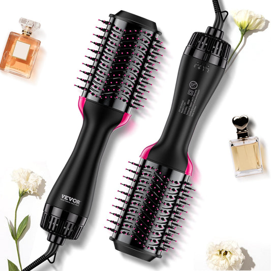 VEVOR Hair Blow Dryer Brush, 4 in 1 Ionic Hair Dryer and Styler by Lemon Thalassa