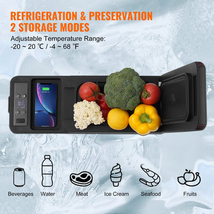 VEVOR Car Refrigerator, 12 Volt Car Armrest Refrigerator Fridge, 8 L by Lemon Thalassa