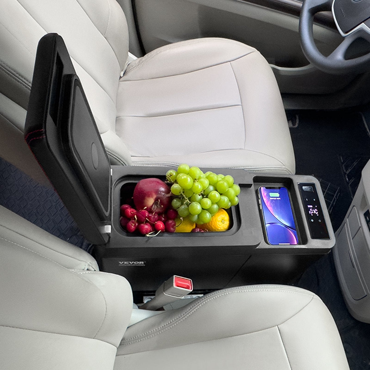 VEVOR Car Refrigerator, 12 Volt Car Armrest Refrigerator Fridge, 8 L by Lemon Thalassa