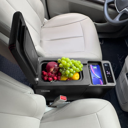 VEVOR Car Refrigerator, 12 Volt Car Armrest Refrigerator Fridge, 8 L by Lemon Thalassa