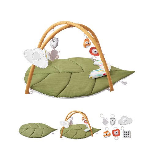 VEVOR Baby Play Gym Mat, Baby Activity Mat with 6 Sensory Toys, by Lemon Thalassa