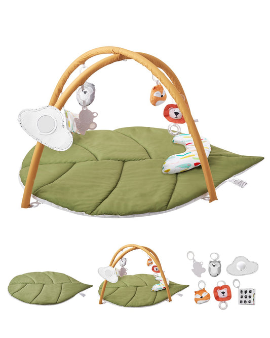 VEVOR Baby Play Gym Mat, Baby Activity Mat with 6 Sensory Toys, by Lemon Thalassa