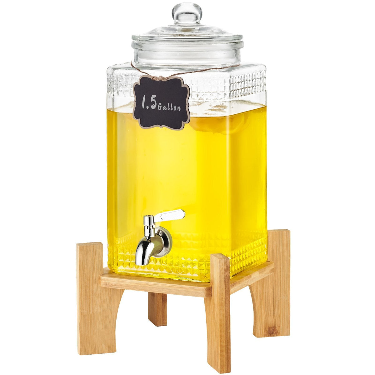 VEVOR Beverage Dispenser, 1.5 Gallon/5.5 L Drink Dispensers for by Lemon Thalassa