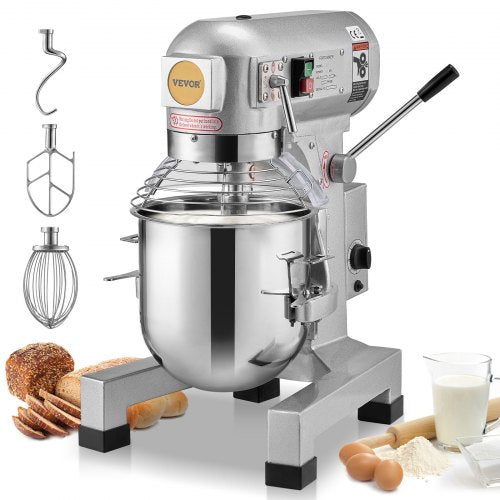 VEVOR Commercial Food Mixer, 28.5L Commercial Stand Mixer with 3 by Lemon Thalassa