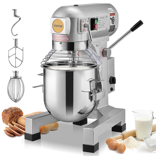 VEVOR Commercial Food Mixer, 28.5L Commercial Stand Mixer with 3 by Lemon Thalassa