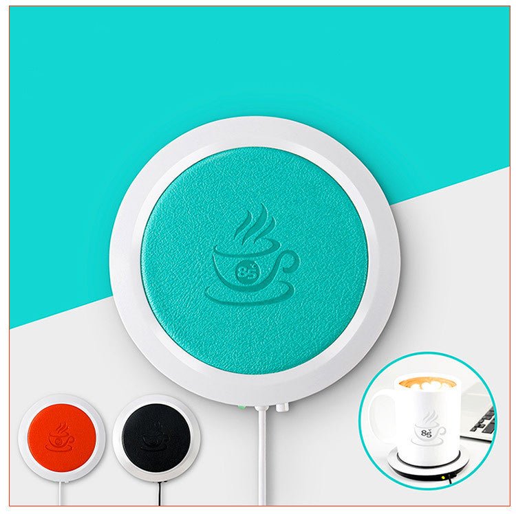 ☕ USB Cup Warmer Mat Pad – Portable Coffee & Tea Mug Heating CoasterBeverage WarmersTorqelo.com