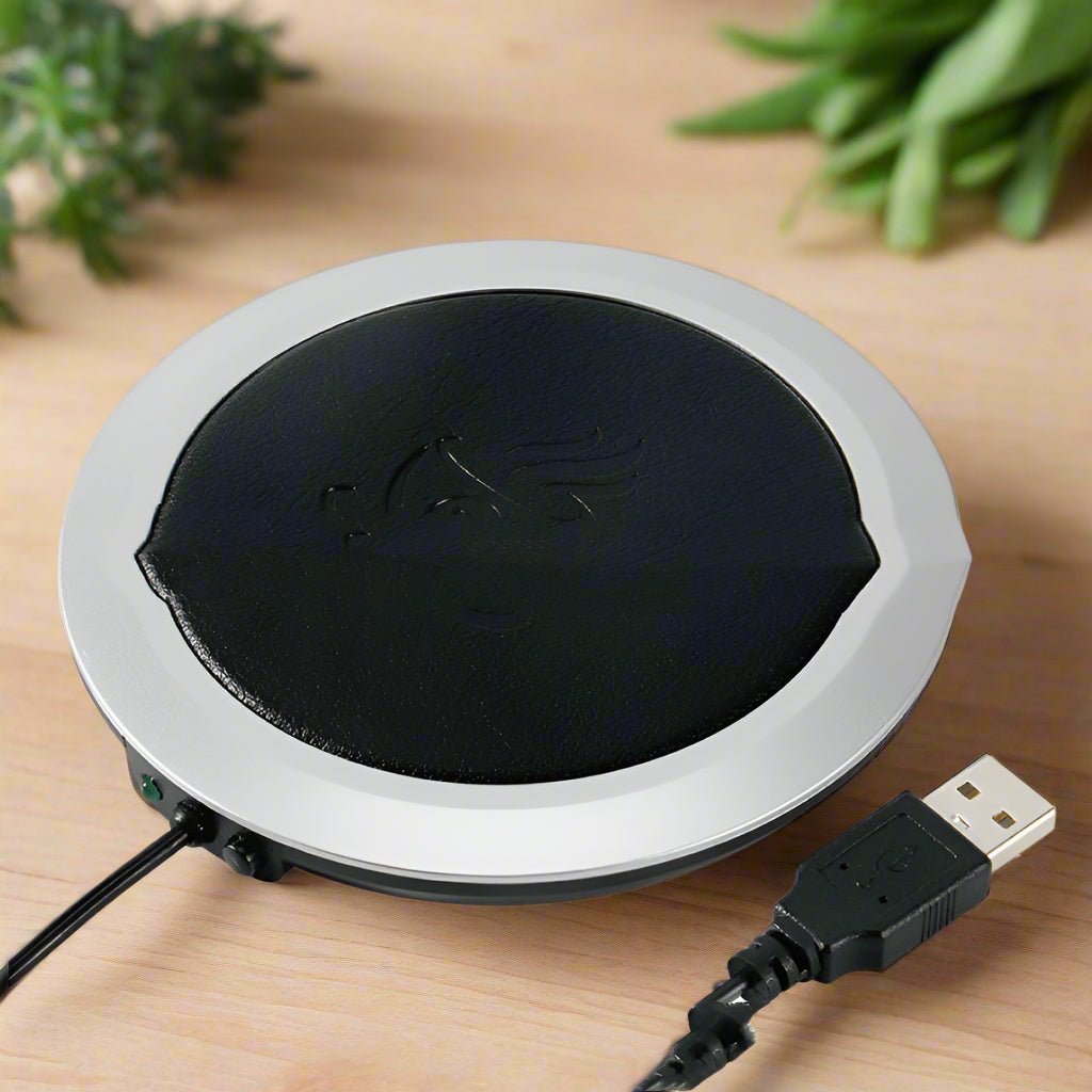 ☕ USB Cup Warmer Mat Pad – Portable Coffee & Tea Mug Heating CoasterBeverage WarmersTorqelo.com