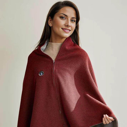 USB Electric Heated CozyGlow Heated WrapWearable Heated BlanketTorqelo.com