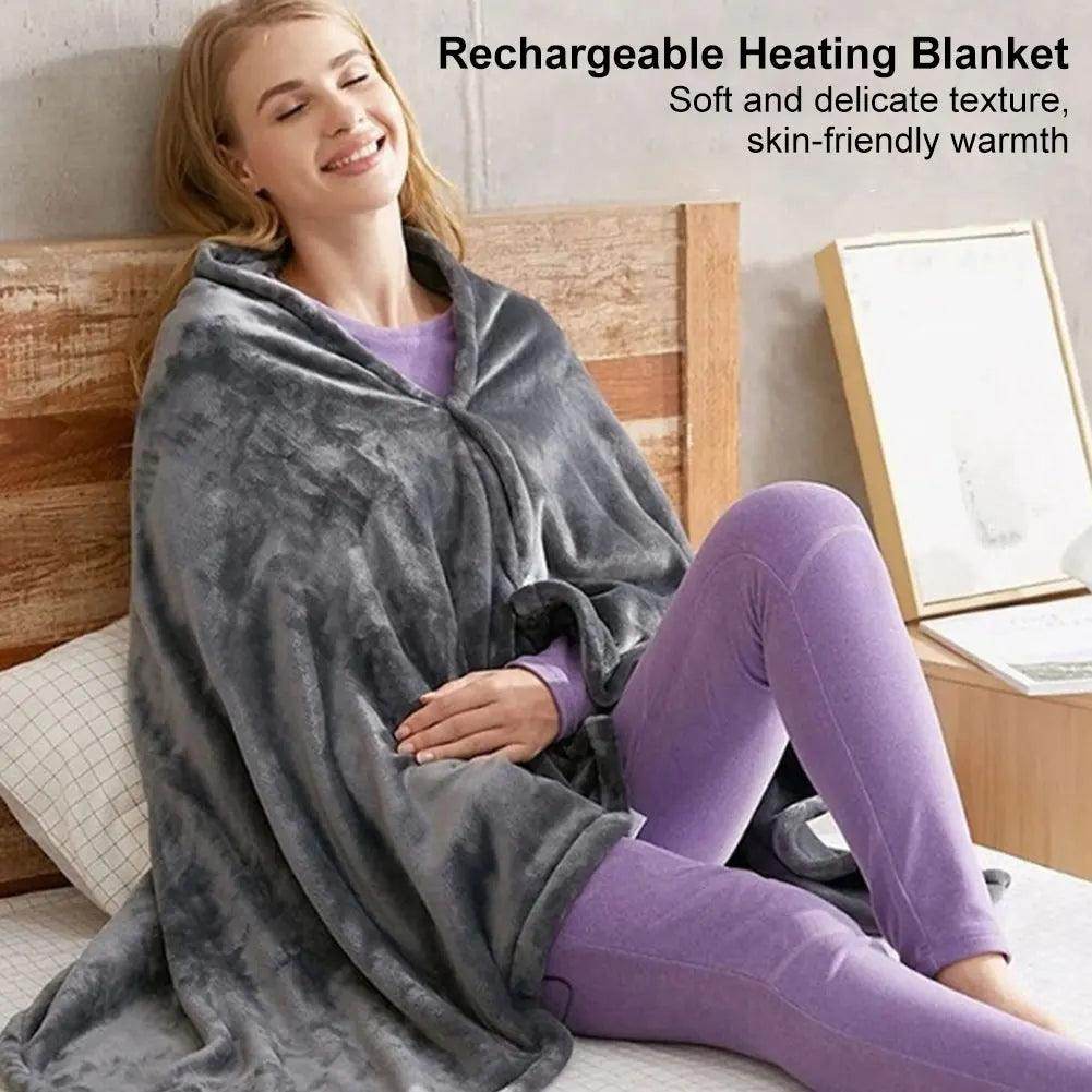 USB Electric Heated Throw BlanketWearable Heated BlanketTorqelo.com