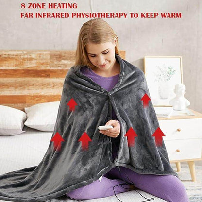 USB Electric Heated Throw BlanketWearable Heated BlanketTorqelo.com