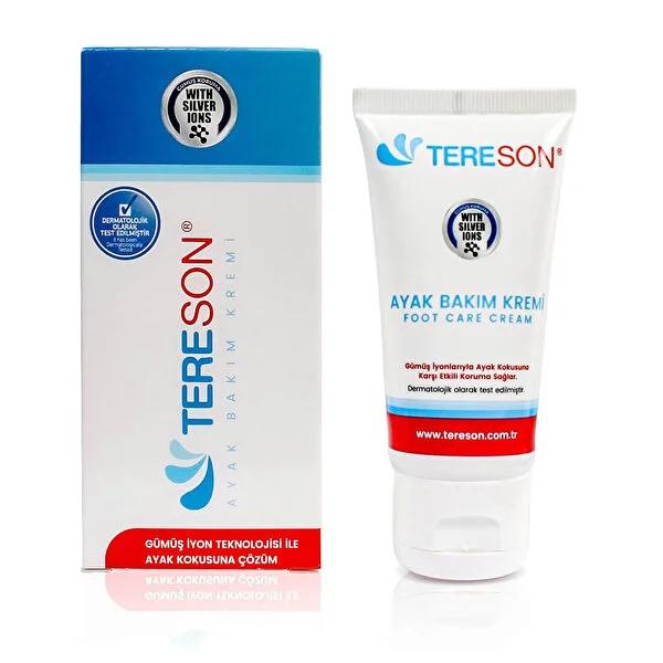 Tereson Silver Ion Anti-Odor Foot Cream: Eliminate Foot Odor, All-Day Freshness & Moisturizing Relief - Best Foot Care Treatment by Beauty Care Bag