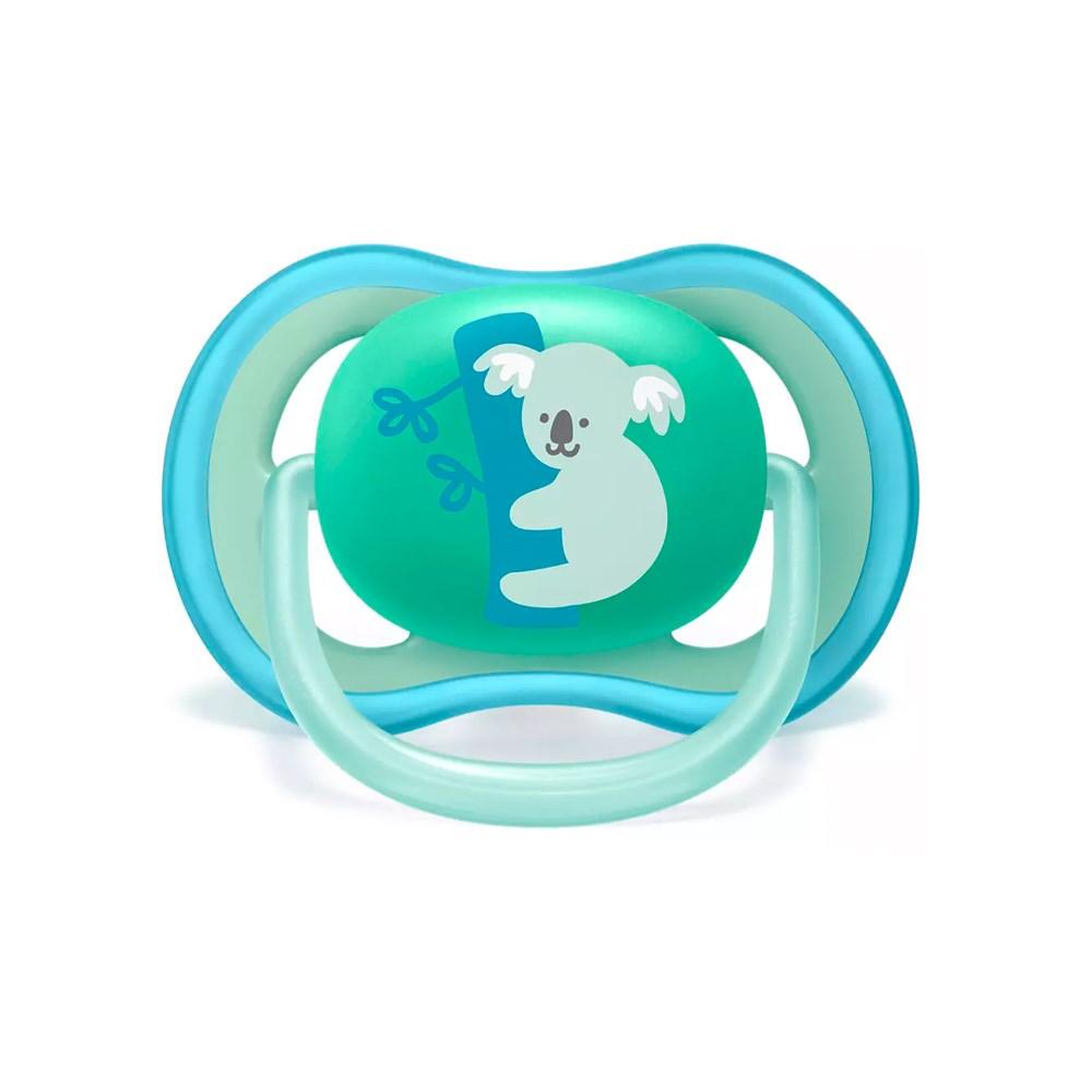 Philips Avent Ultra Air Baby Pacifier 18m+ - Comfort Soothing Soother for Infants Newborns by Beauty Care Bag