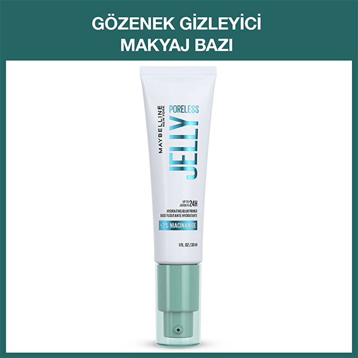 Maybelline New York Poreless Jelly Makeup Base: Minimize Pores, Hydrate, & Extend Makeup Wear with Niacinamide for Flawless Skin. by Beauty Care Bag