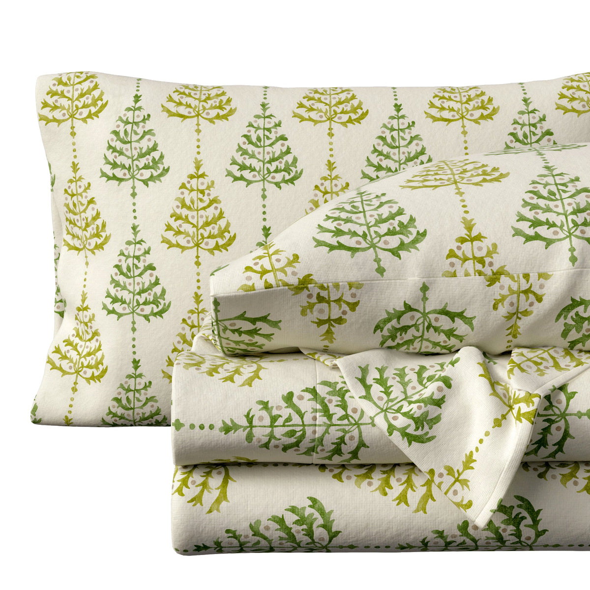 Turkish Cotton Flannel Sheet Set - Elevated Holiday Collection by Great Bay Home