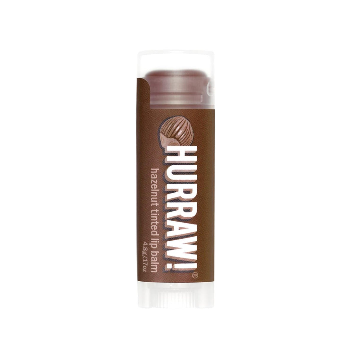 Hurraw Tinted Lip Balm - Hazelnut Flavor, Natural Moisturizing & Color Enhancement by Beauty Care Bag