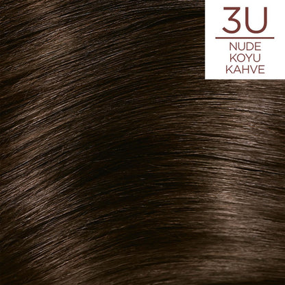 L'Oreal Paris Excellence Nude Dark Brown Hair Dye: Ammonia-Free Gray Coverage for All Skin Tones - Achieve Natural, Radiant Color at Home by Beauty Care Bag