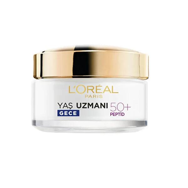 L'Oréal Paris anti-wrinkle night cream for mature skin