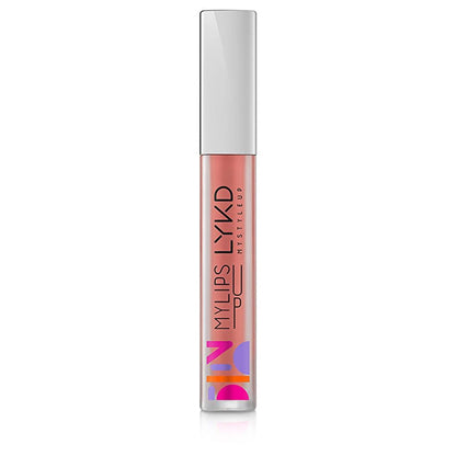 LYKD Liquid Matte Lipstick Velvet Finish 117 Naked Nude by Beauty Care Bag