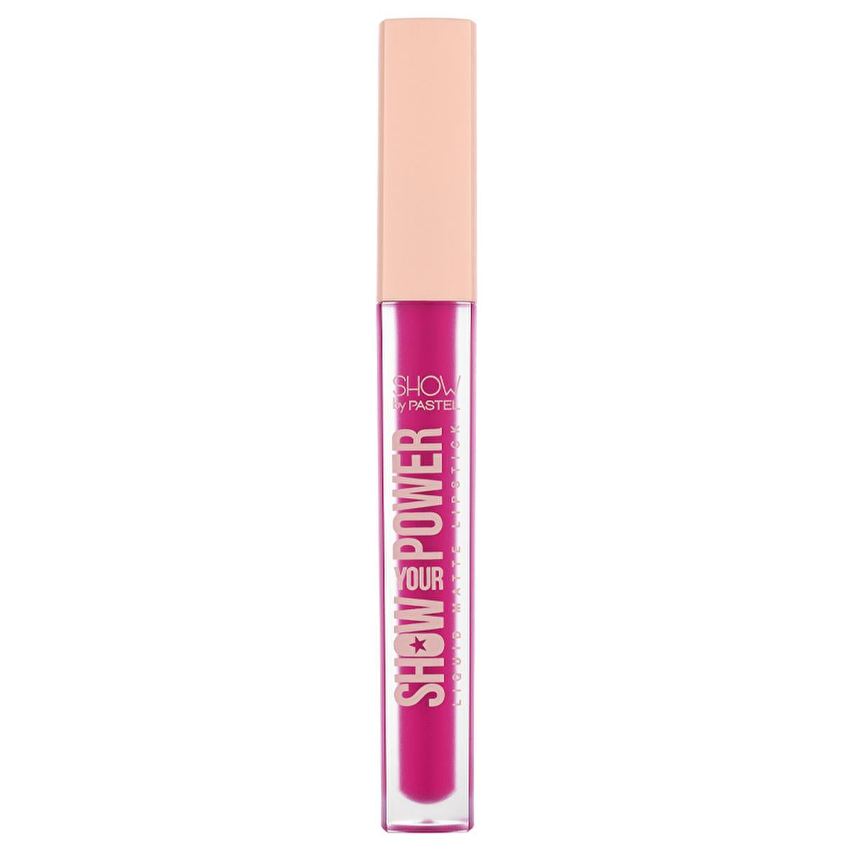 Show by Pastel liquid matte lipstick in shade 608