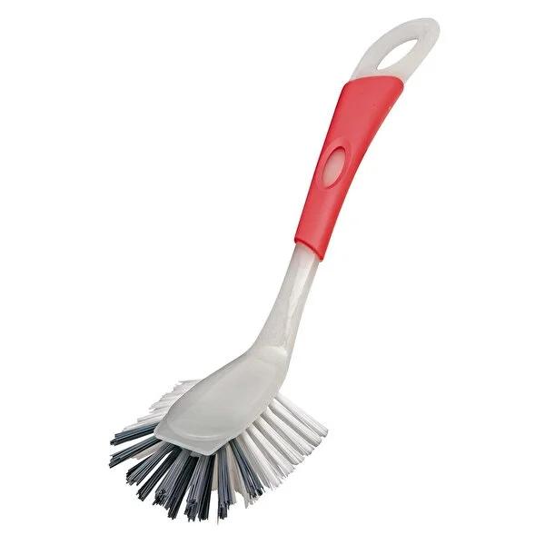 Flink & Sauber Dish Brush - Ergonomic Kitchen Cleaning Brush with Rectangular Head, Durable Bristles, Dishwasher Safe For Effortless Cleaning by Beauty Care Bag