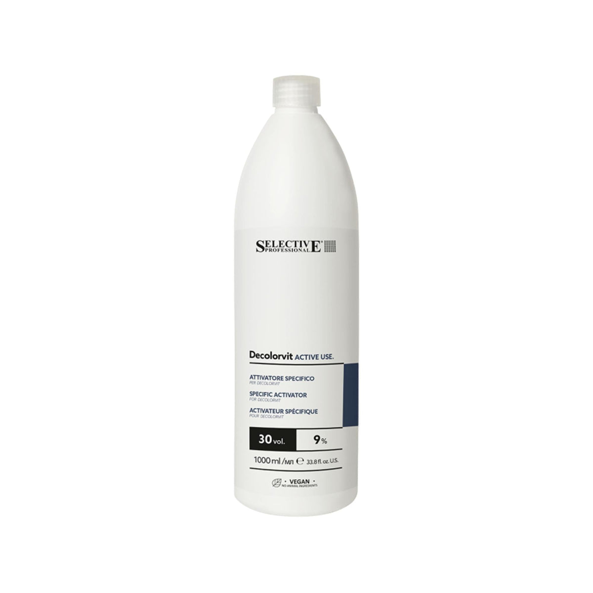 Selective Professional Decolorvit 30 Vol 9% Developer 1000ml by Beauty Care Bag