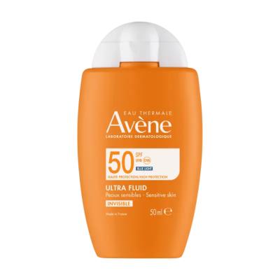 Avene Ultra Fluide SPF50+ Sunscreen: Invisible Protection for Normal & Combination Skin | Non-Greasy, High UVA/UVB Defense by Beauty Care Bag