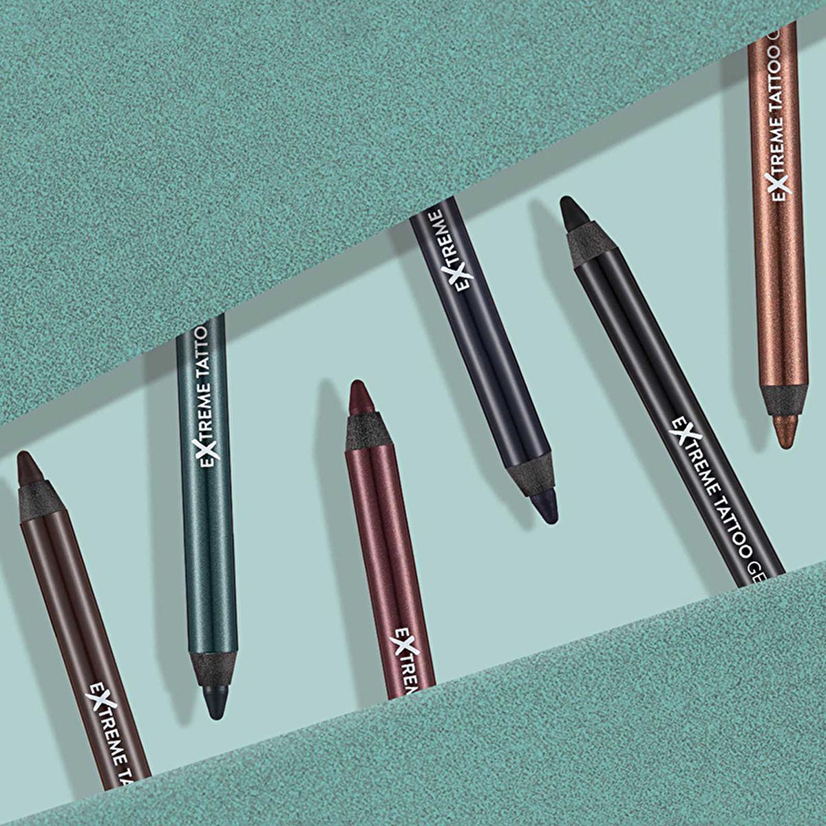 Flormar Extreme Tattoo Waterproof Gel Eyeliner - Long-Lasting, Smudge-Proof Eye Makeup by Beauty Care Bag