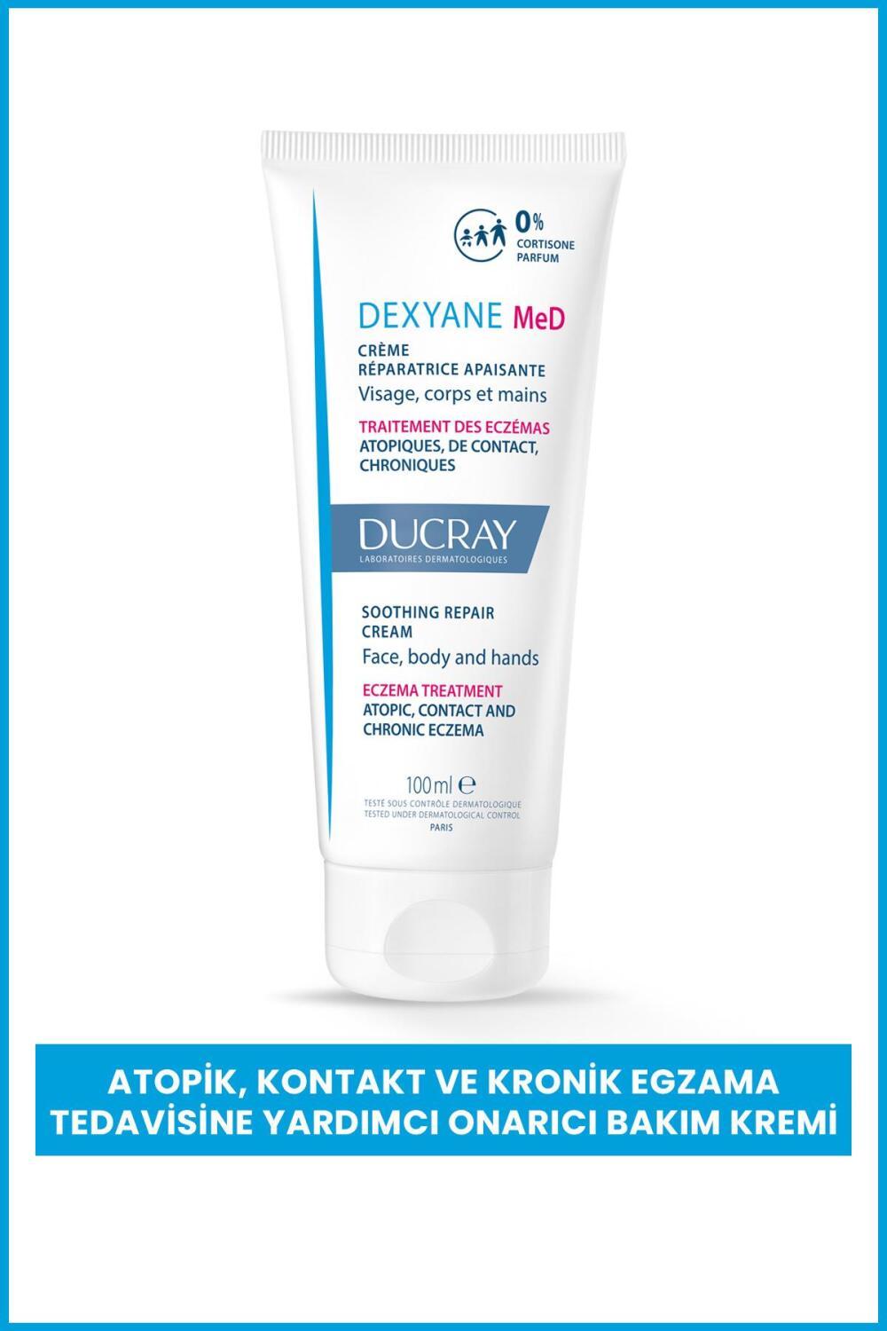 Ducray Dexyane MeD Soothing Repair Cream for Eczema Relief - 3.38 fl oz by Beauty Care Bag