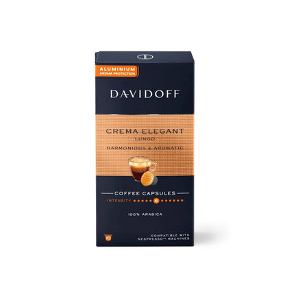 Davidoff Crema Elegant Lungo Coffee Capsules 10-Pack by Beauty Care Bag