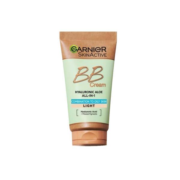 Garnier BB cream for combination and oily skin with hyaluronic acid and aloe vera