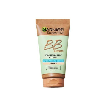 Garnier BB cream for combination and oily skin with hyaluronic acid and aloe vera