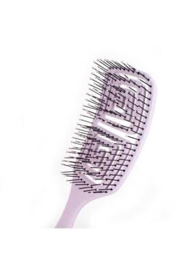 Nascita Pro Vegan Detangling Hair Brush - Lila Color, Ergonomic Design for Gentle Hair Care by Beauty Care Bag
