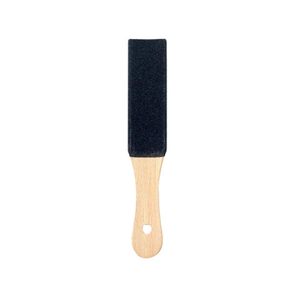 Nascita Wooden Foot File - Gentle Heel Smoother & Pedicure Tool for Dry Skin Care by Beauty Care Bag