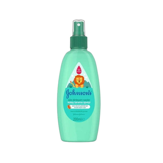 Johnson's Baby Hair Detangling Spray - Gentle, Easy Combing for Infants - 200ml by Beauty Care Bag