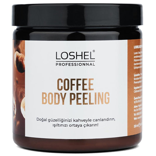 Loshel Coffee Coconut Body Scrub - Natural Exfoliating Skincare for Softer Skin by Beauty Care Bag