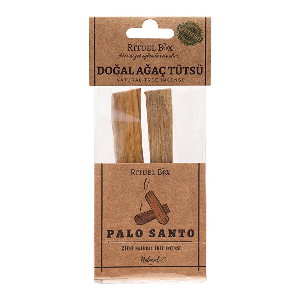 Rituel Box Palo Santo Natural Wood Incense 2-Pack (16-20g) by Beauty Care Bag