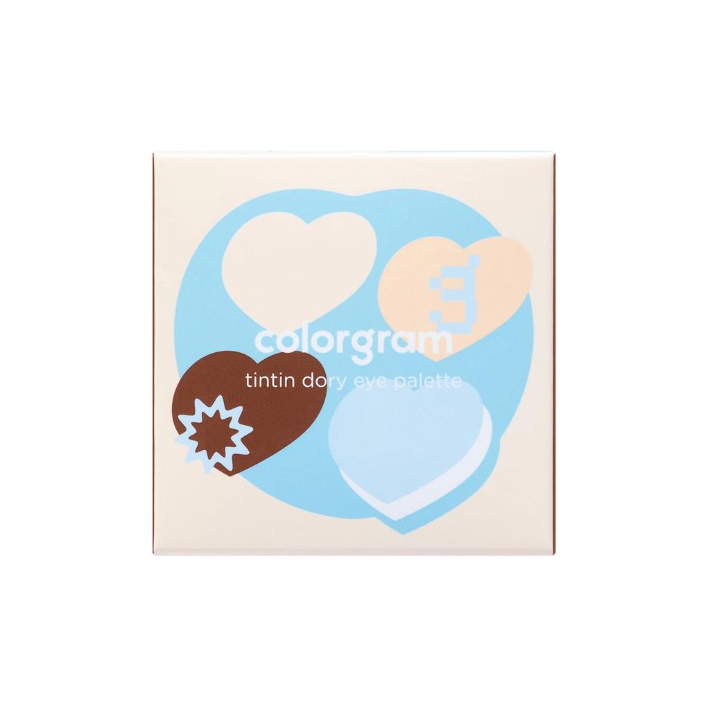 Colorgram Tintin Dory Eyeshadow Palette 02 Chestnut Dory by Beauty Care Bag