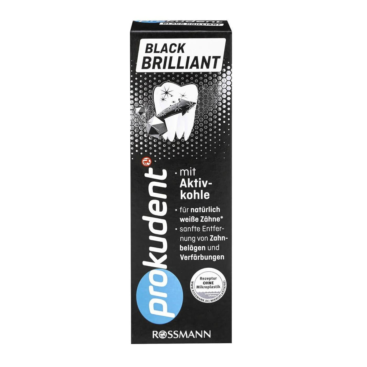 Prokudent Charcoal Toothpaste for Natural Whitening 75ml by Beauty Care Bag