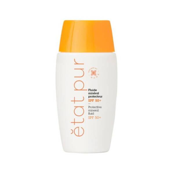 Etat Pur Mineral Fluid SPF 50+ Sunscreen for Sensitive Skin - Broad Spectrum Protection, Natural & Paraben-Free by Beauty Care Bag