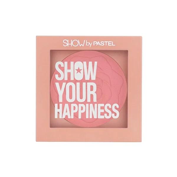 Show By Pastel: Vegan, Cruelty-Free Show Your Happiness Blush - Long-Lasting Radiance & Natural Healthy Glow by Beauty Care Bag