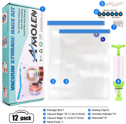 Vacuum Filament Storage KitStorage BagTorqelo.com